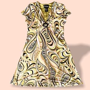 S.L. Fashion vintage Y2K Green Dress Good condition